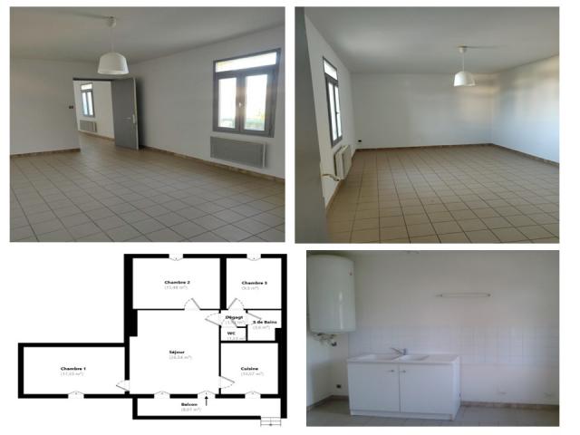 Location appartement T4 St Gervais sur Roubion - Photo 3