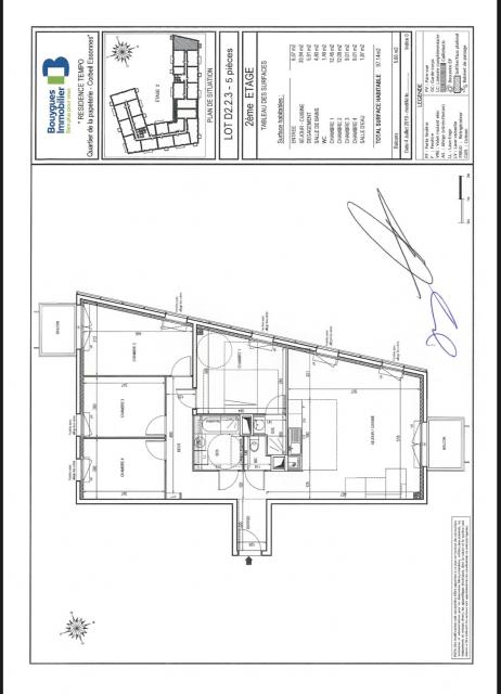 Location appartement T5 Corbeil Essonnes - Photo 2