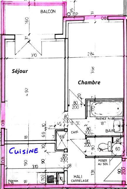 Location appartement T2 Strasbourg - Photo 3