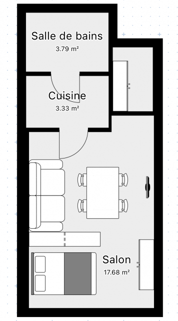 Location appartement T1 Savigny sur Orge - Photo 7