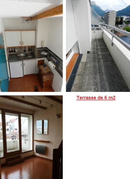Location appartement T2 Grenoble - Photo 2