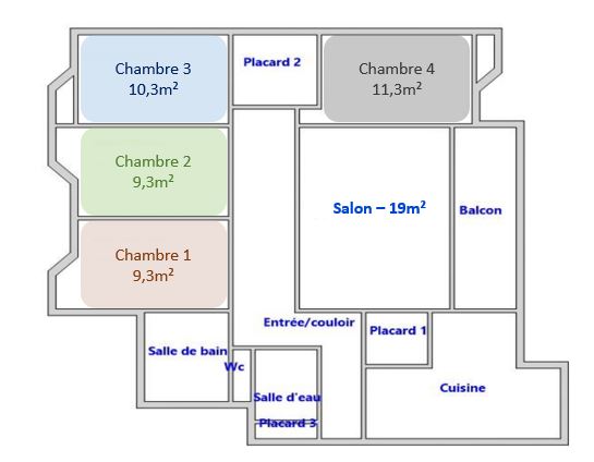 Location chambre Elancourt - Photo 4