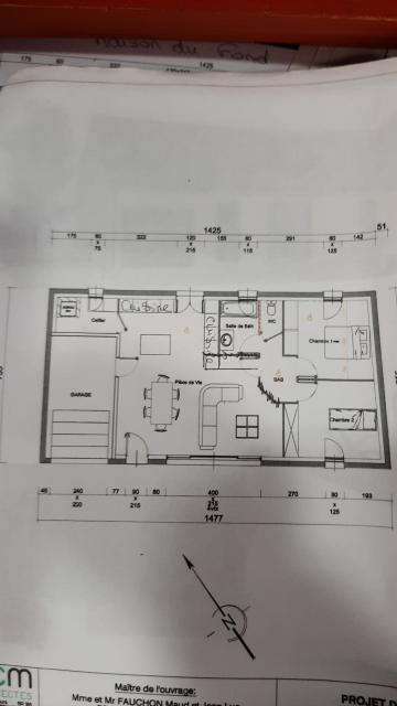 Location maison F3 Chateaubriant - Photo 3