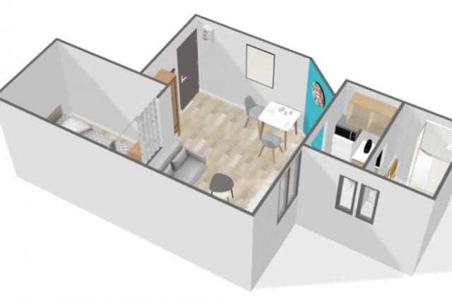Location appartement T1 Toulon - Photo 7
