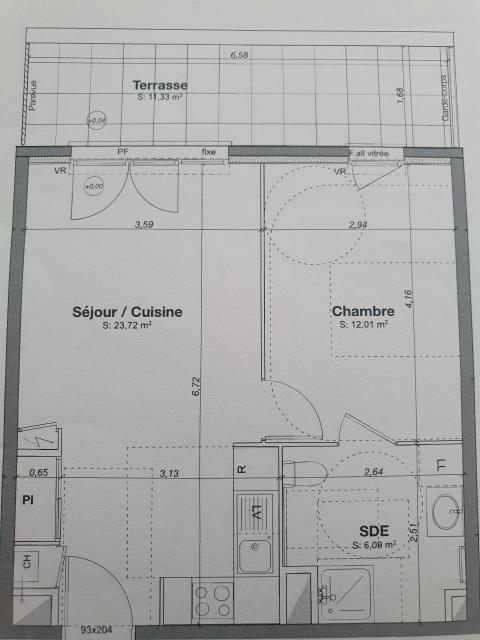 Location appartement T2 Chartres - Photo 5