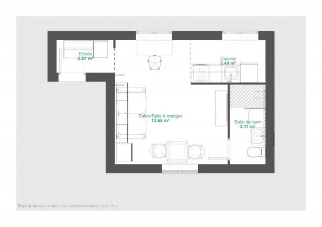 Location studio Melun - Photo 7