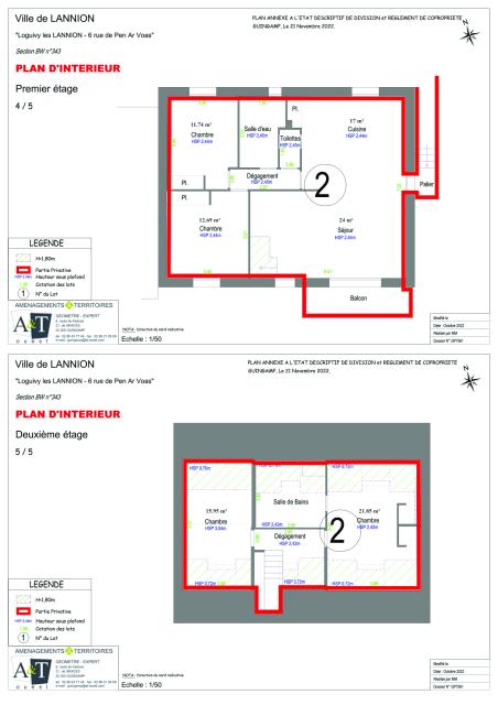Location appartement T6 Lannion - Photo 5