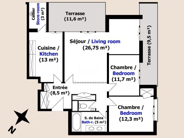 Location appartement T3 Biarritz - Photo 4
