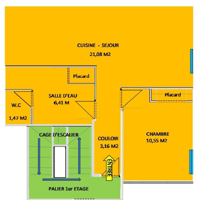 Location appartement T2 Perpignan - Photo 3