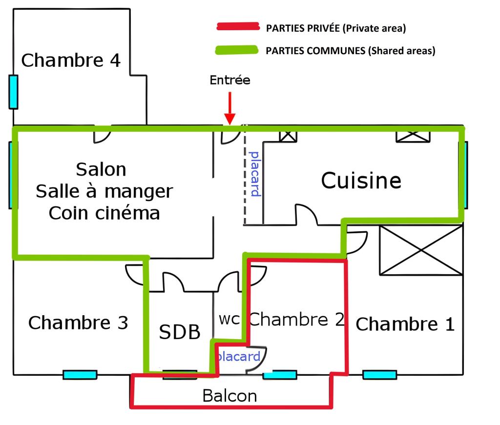 Location chambre Toulon - Photo 4