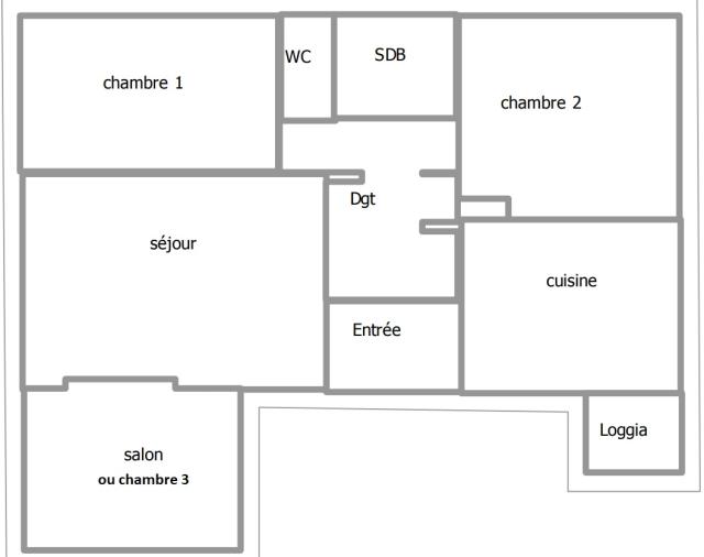 Location appartement T4 St Etienne - Photo 6
