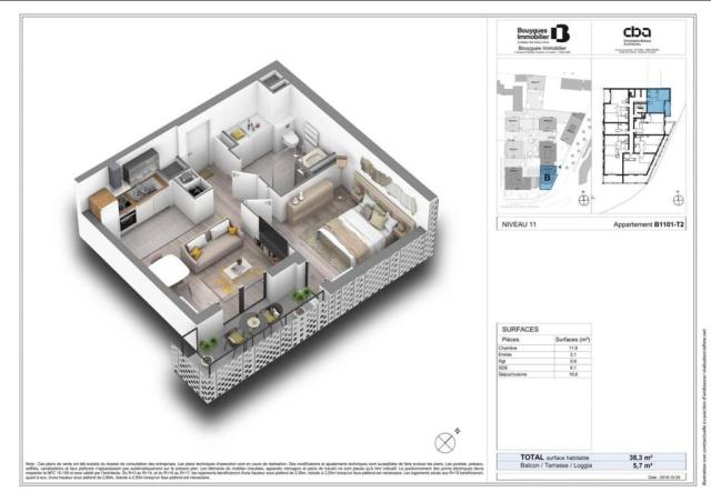 Location appartement T2 Le Havre - Photo 3