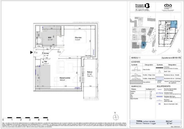 Location appartement T2 Le Havre - Photo 4