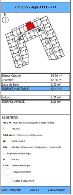 Location appartement T2 Geveze - Photo 3