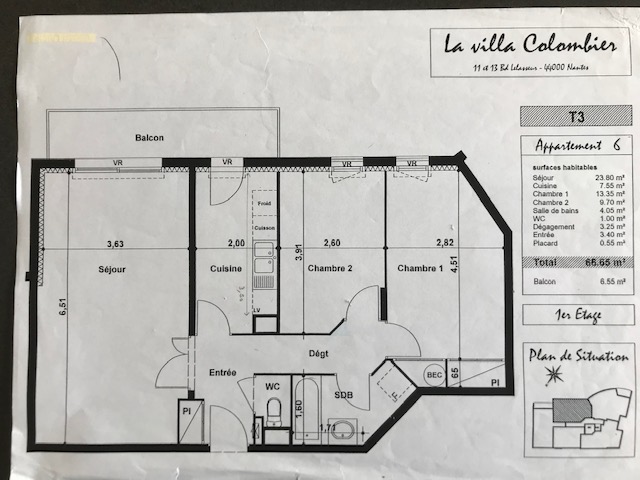 Location appartement T3 Nantes - Photo 10