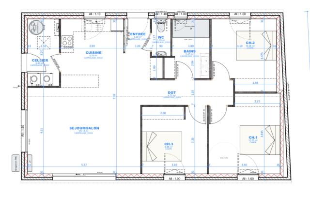 Location maison F4 Plouider - Photo 3