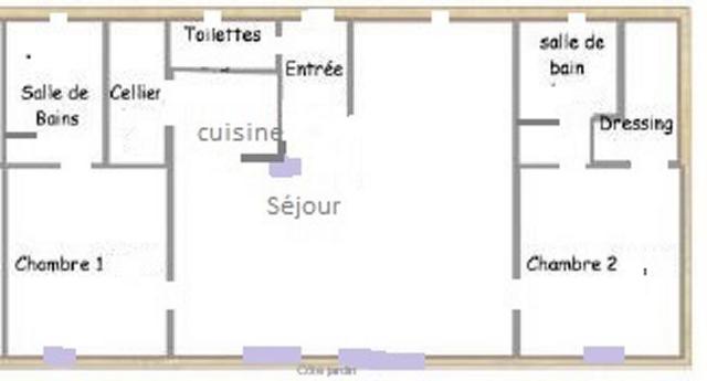 Location maison F3 Montreal - Photo 4