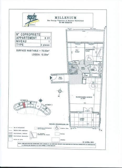 Location appartement T3 Frejus - Photo 2