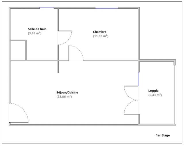 Location appartement T2 Venissieux - Photo 7