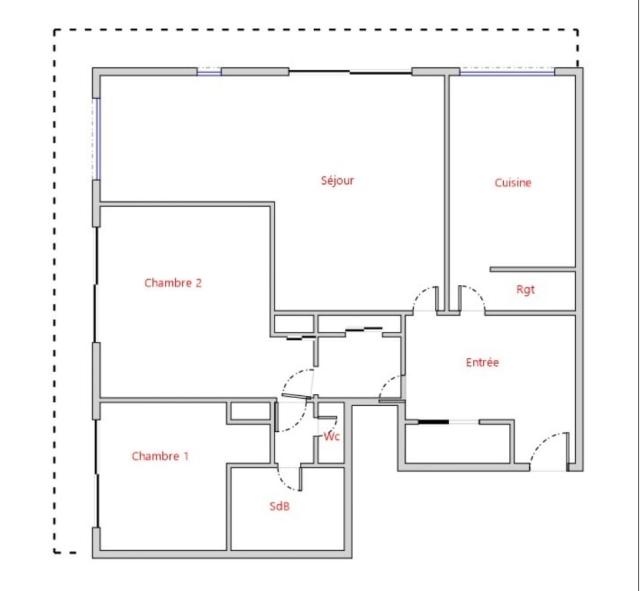 Location appartement T3 Sarcelles - Photo 1