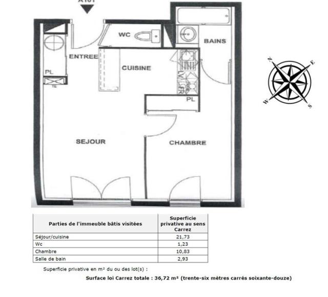 Location appartement T2 St Brieuc - Photo 5