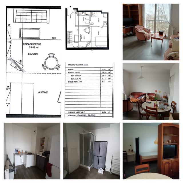Location appartement T1 Trappes - Photo 4