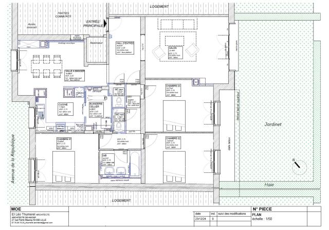 Location appartement T4 La Madeleine - Photo 10