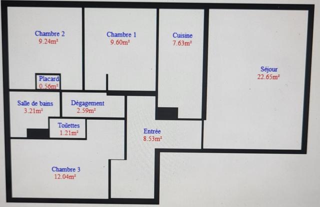 Location appartement T4 Elancourt - Photo 3