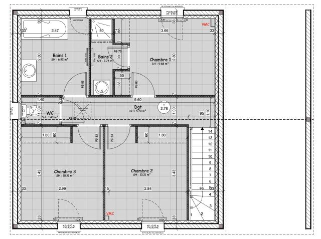 Location maison F4 Vendat - Photo 3