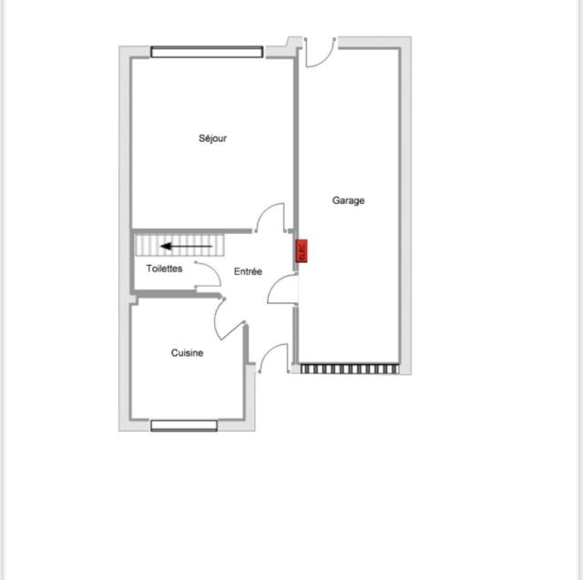 Location maison F4 Hesdin l'Abbe - Photo 3