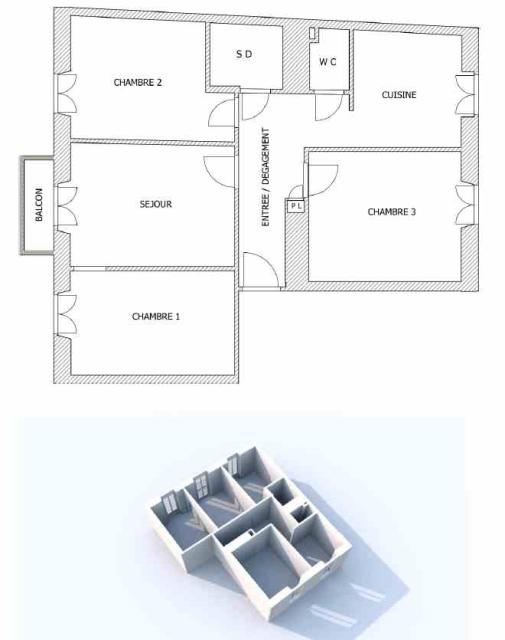 Location appartement T4 Nice - Photo 2