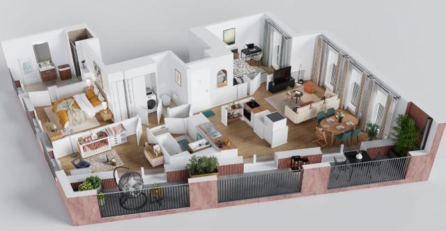 Location appartement T4 Rouen - Photo 9