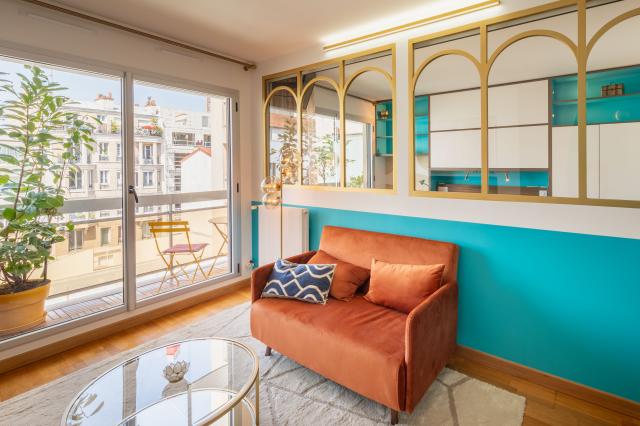 Location appartement T2 Paris 19 - Photo 2