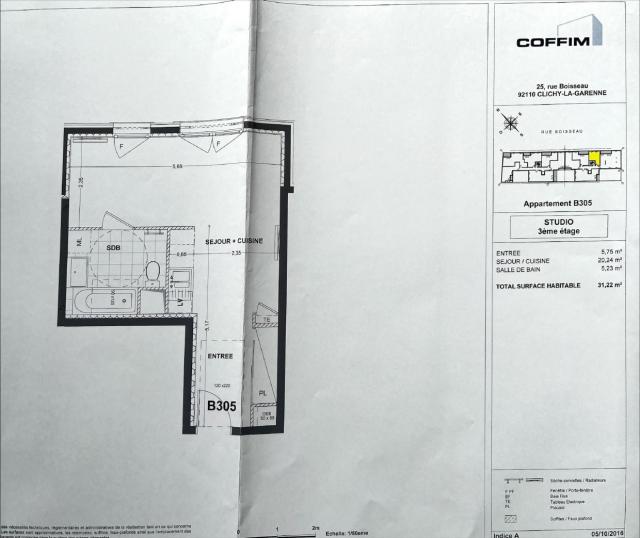 Location studio Clichy - Photo 3
