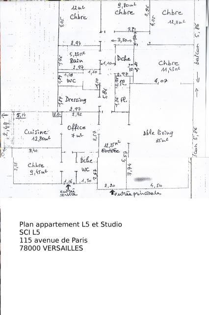 Location appartement T6 Versailles - Photo 4