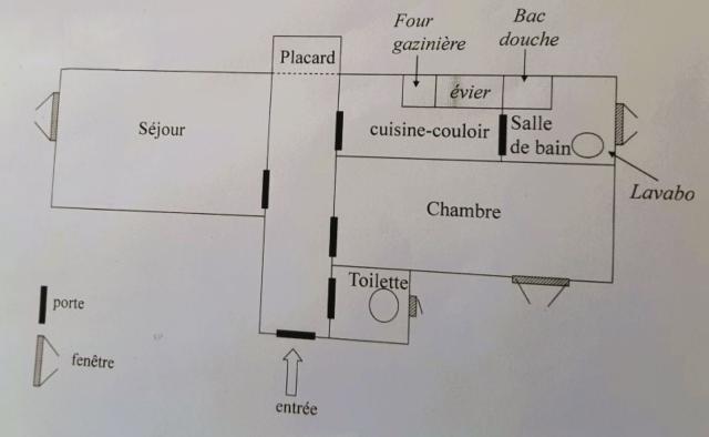 Location appartement T2 Paris 18 - Photo 2