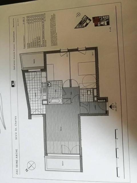 Location appartement T3 Nanterre - Photo 2