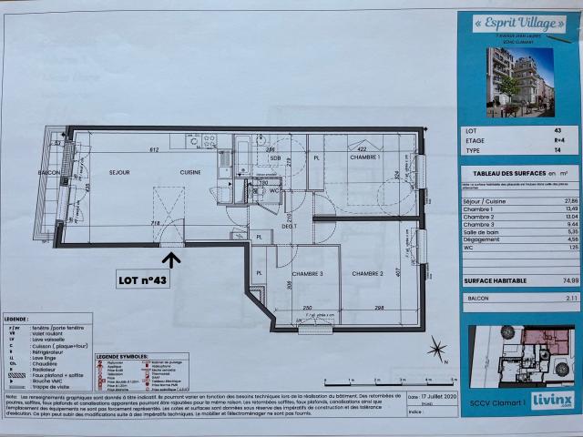 Location appartement T4 Clamart - Photo 7