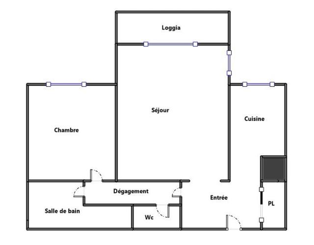 Location appartement T2 Le Bourget - Photo 5