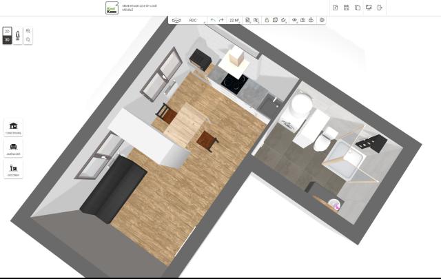 Location studio St Etienne - Photo 4