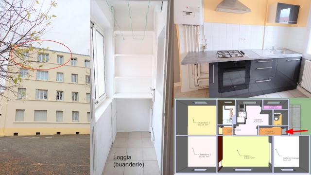 Location appartement T4 Valence - Photo 1