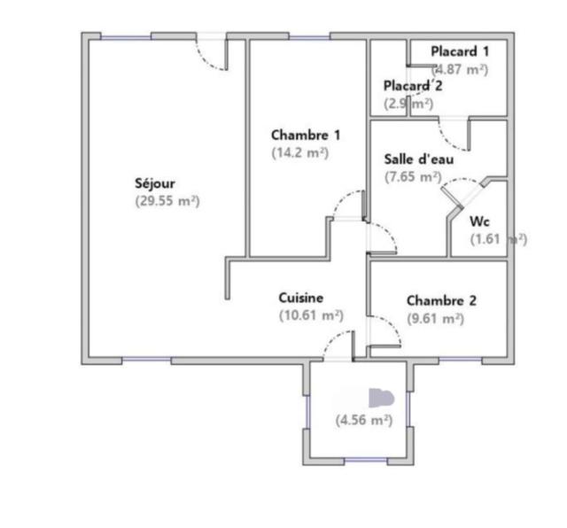Location maison F3 Val de Vesle - Photo 2