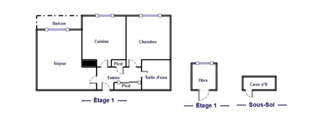 Location appartement T2 Grenoble - Photo 5