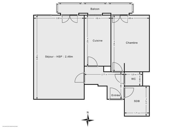 Location appartement T2 Franconville - Photo 6