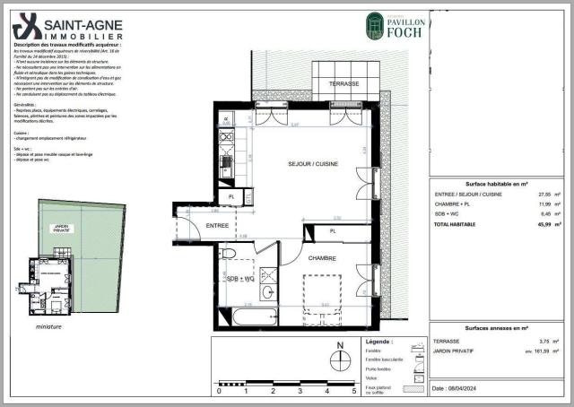 Location appartement T2 Neuilly Plaisance - Photo 3