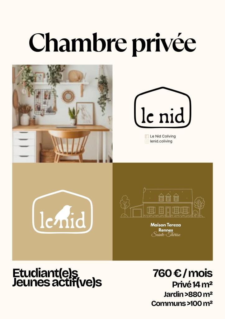 Location chambre Rennes - Photo 2