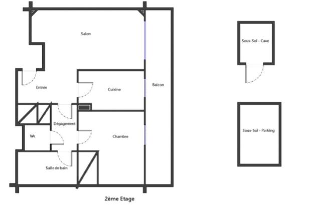Location appartement T2 Suresnes - Photo 8