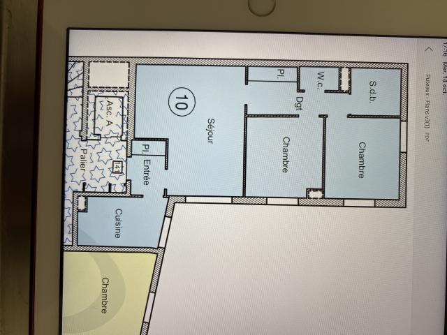 Location appartement T3 Puteaux - Photo 10