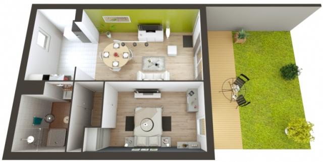 Location appartement T2 St Ouen - Photo 10