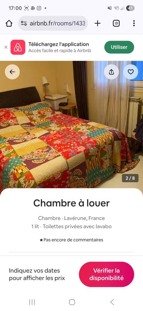Location chambre Laverune - Photo 1